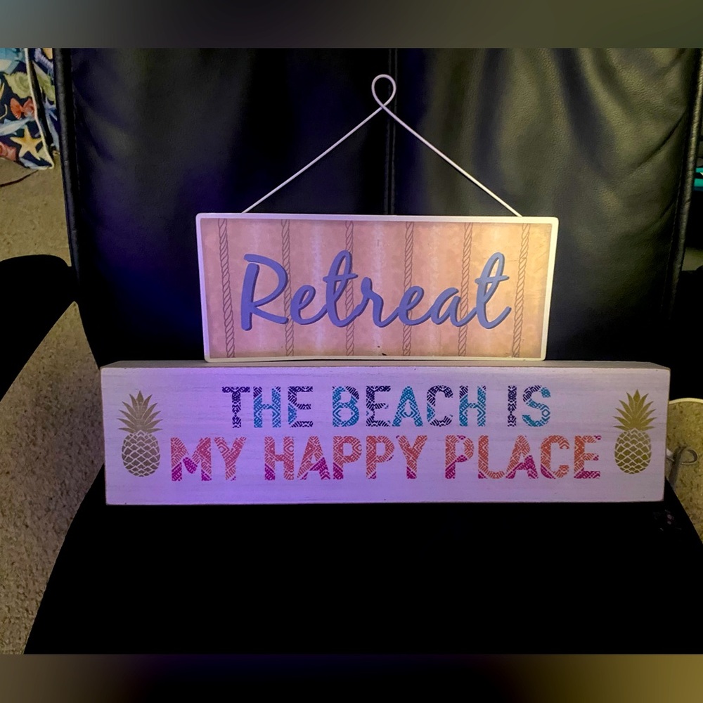 Decretive Signs for the Beach house